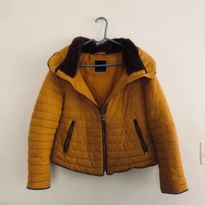 ZARA yellow jacket